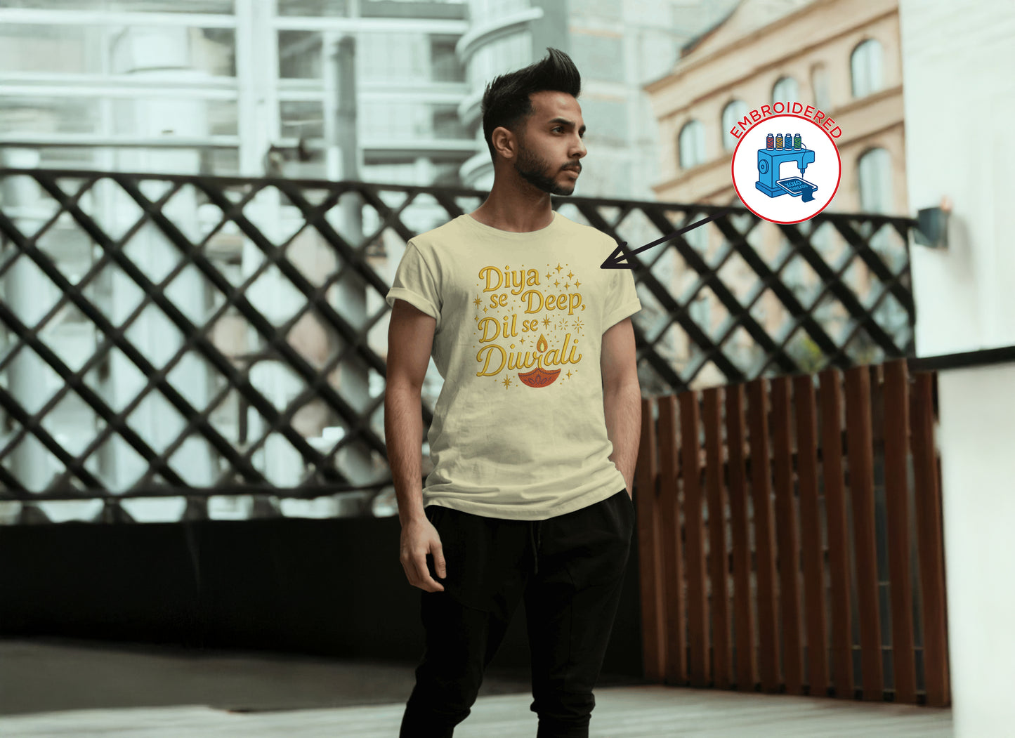 DIWALI : EMBROIDERED