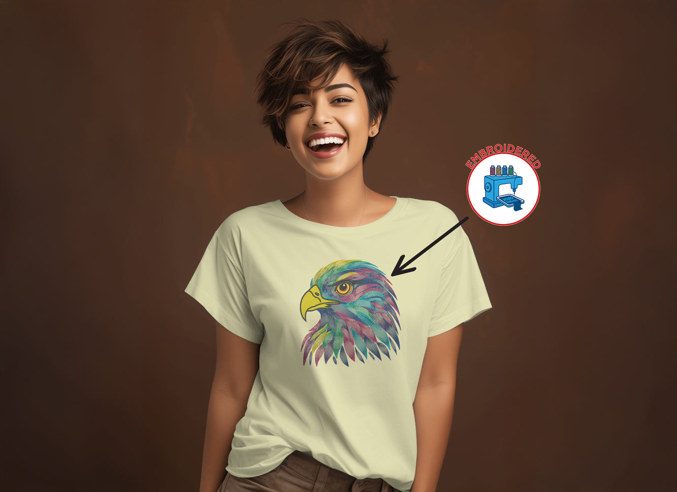 EAGLE : EMBROIDERED