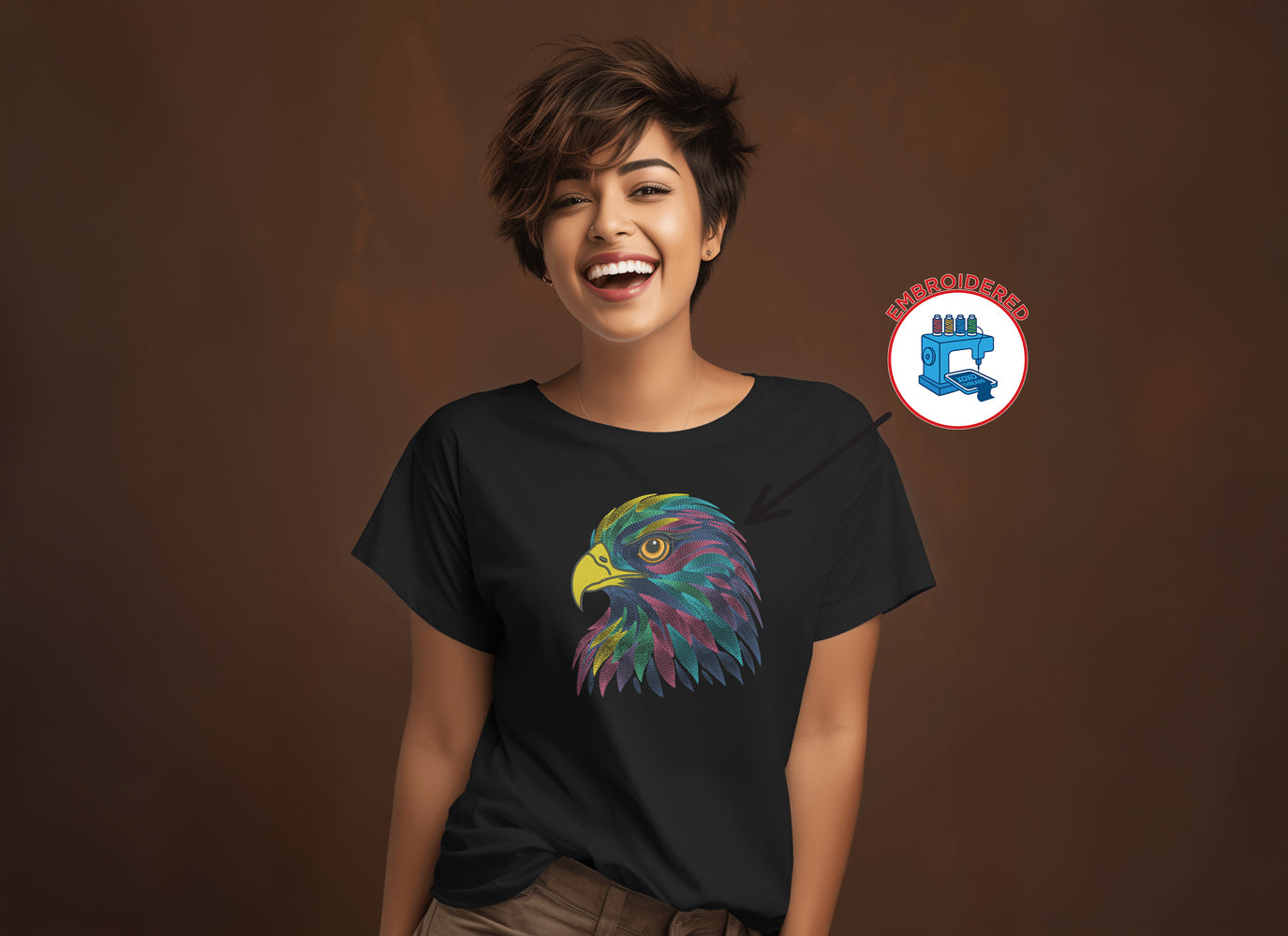 EAGLE : EMBROIDERED