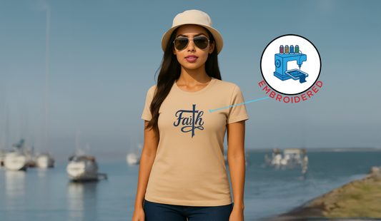 FAITH : EMBROIDERED
