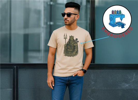 Hades and Cerberus : EMBROIDERED