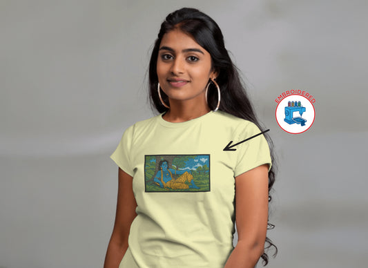 Lord Krishna 2 : EMBROIDERED