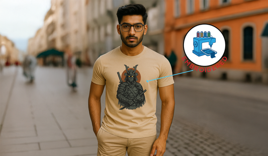 SAMURAI WARRIOR : EMBROIDERED