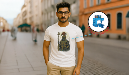 Egyptian Anubis Graphic: Embriodery