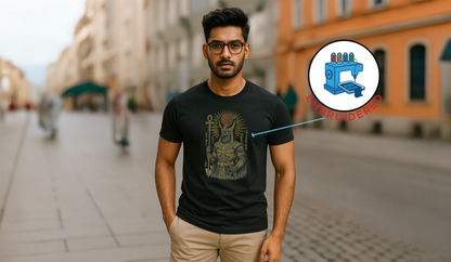 Egyptian Anubis Graphic: Embriodery