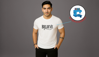 Believe : Embroidered