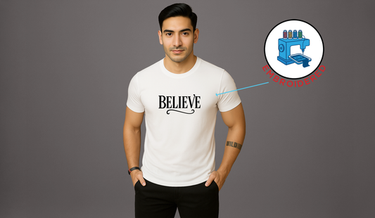Believe : Embroidered