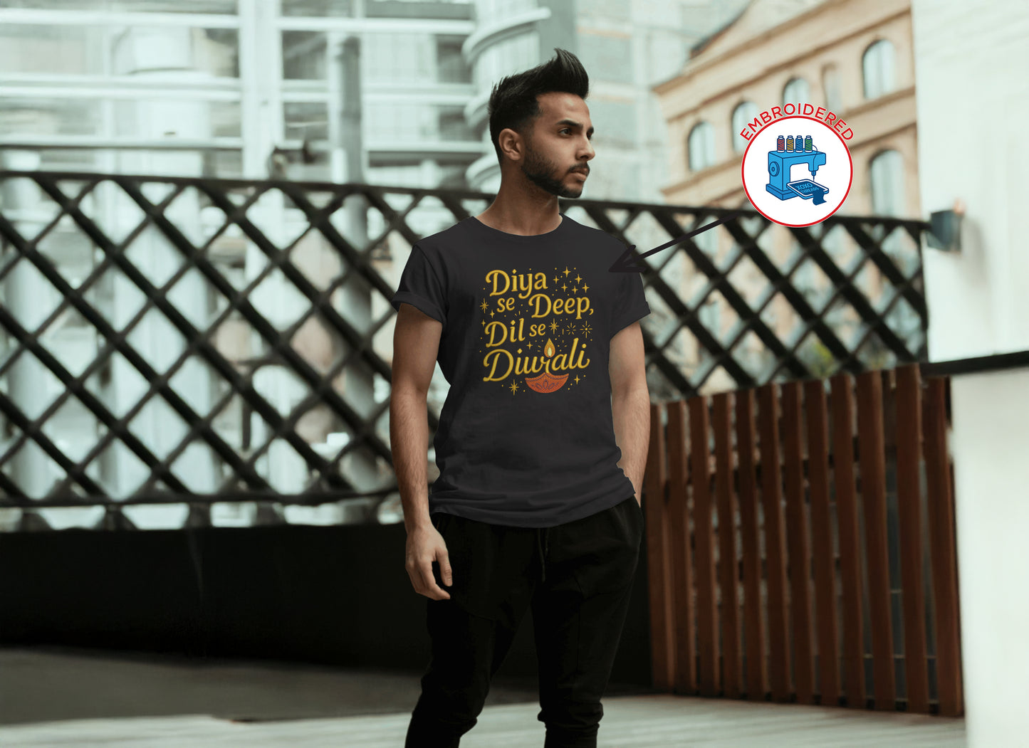 DIWALI : EMBROIDERED