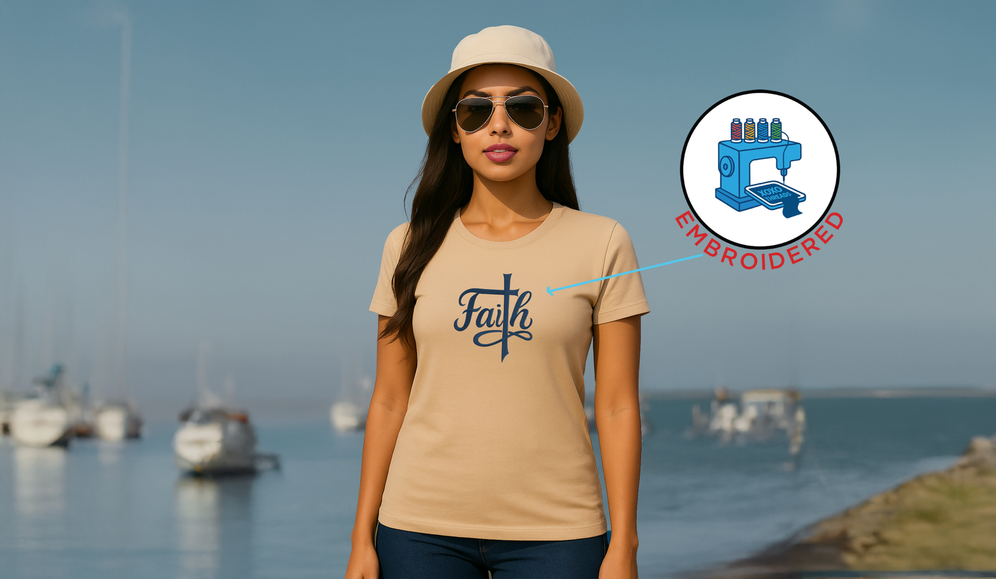 FAITH : EMBROIDERED