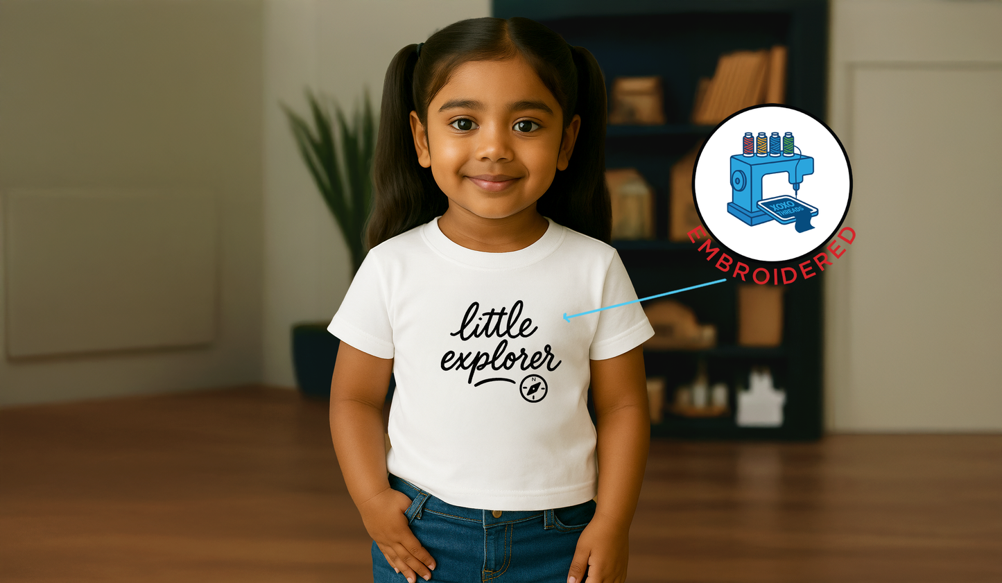 LITTLE EXPLORER : EMBROIDERED