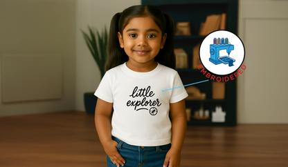 LITTLE EXPLORER : EMBROIDERED