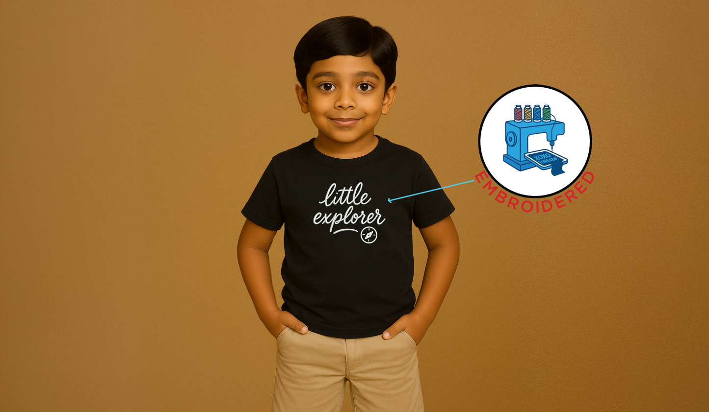 LITTLE EXPLORER : EMBROIDEREY