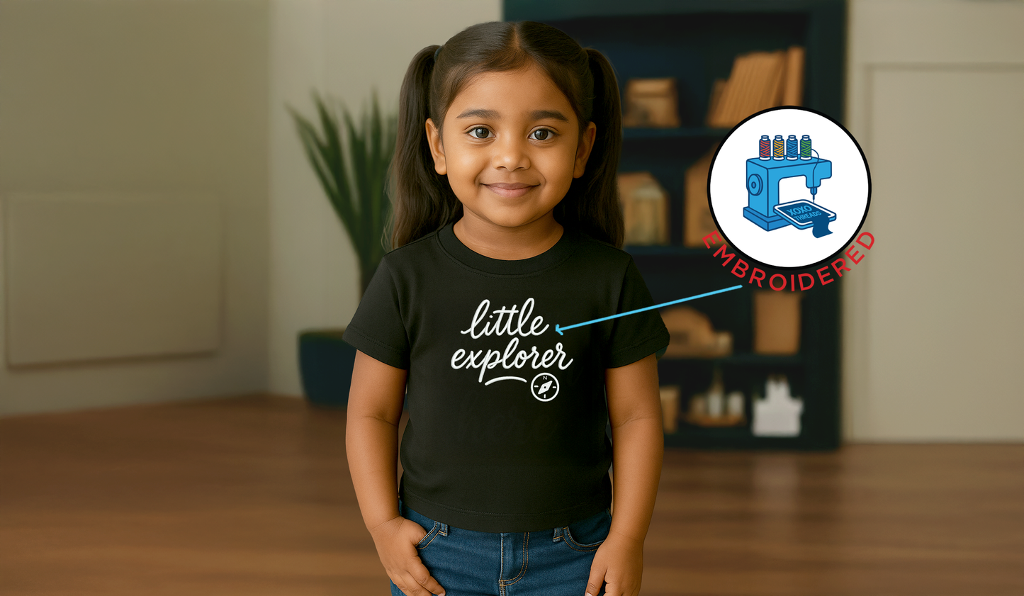 LITTLE EXPLORER : EMBROIDERED