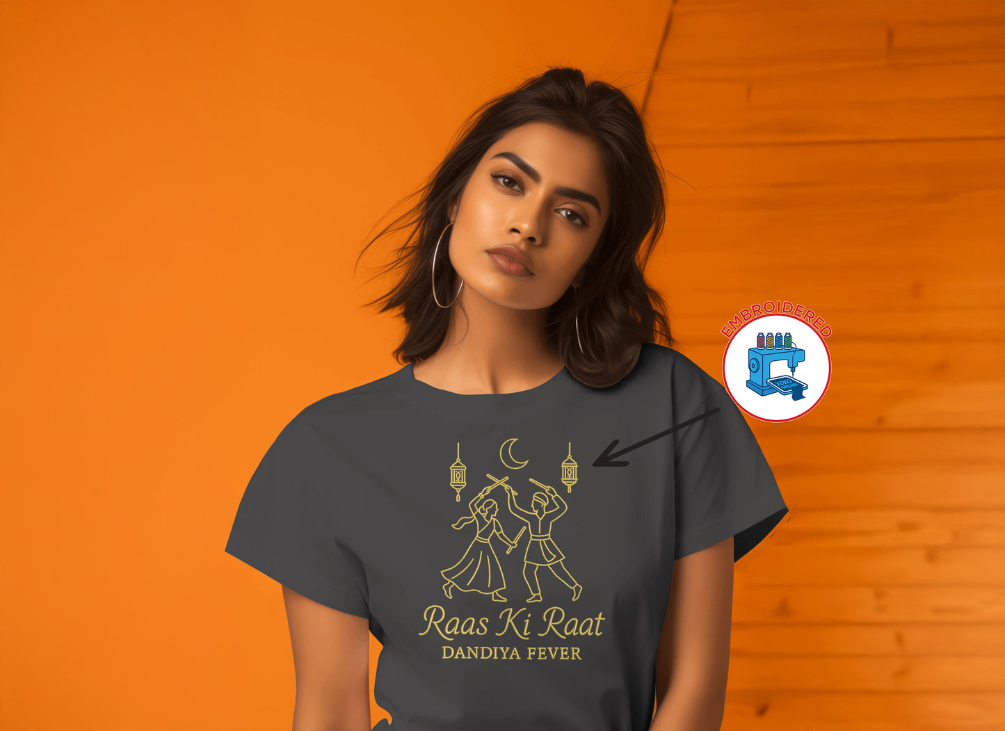 RAAS KI RAAT : EMBROIDERED