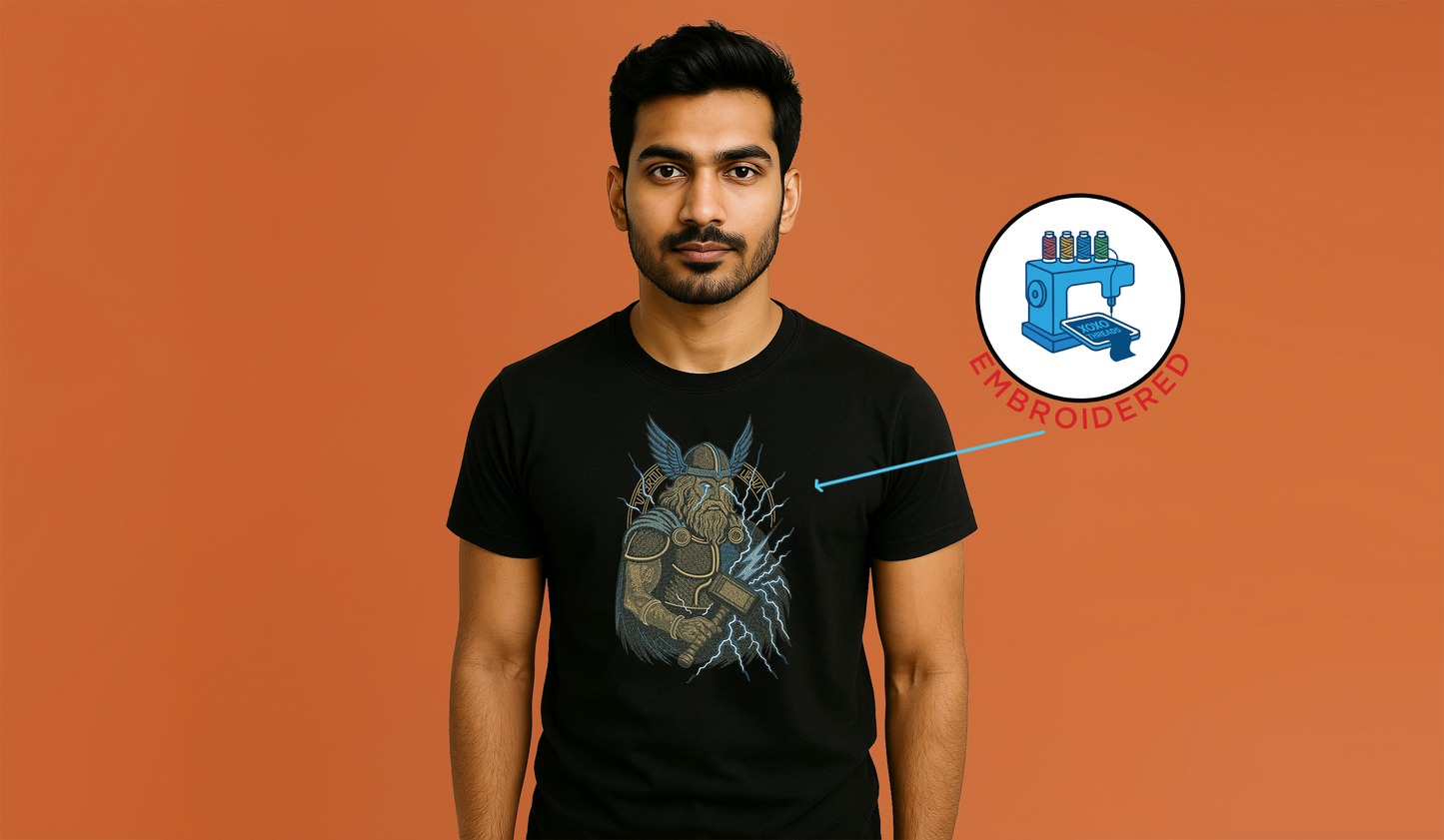 THUNDER WARRIOR: EMBROIDERD