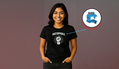 Unstoppable :Embroidered